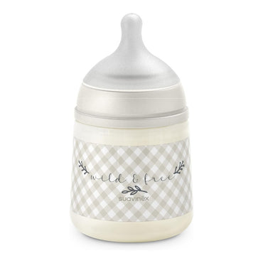 /arsuavinex-150ml-bottle-with-physiological-sx-pro-silicone-teat-with-anti-colic-valve-slow-flow-s-for-breast-and-artificial-milk-or-water-babies-0-months-and-newborns-wild-free-beige