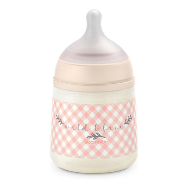 /arsuavinex-150ml-bottle-with-physiological-sx-pro-silicone-teat-with-anti-colic-valve-slow-flow-s-for-breast-and-artificial-milk-or-water-babies-0-months-and-newborns-wild-free-pink