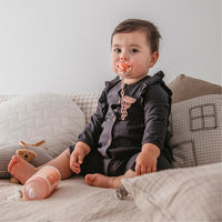 Suavinex, Pacifier Clip, Cadena Chupete Bebé, Sujeta - Clip con Pinza, Placa con Forma de Osito. Para Bebés +0 Meses, Apto Recién Nacido, Wild&Free Pink_3