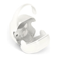 Suavinex, Baby Pacifier Holder, for Carrying 2 Pacifiers, Box – Durable and Easy to Clean Case, with Flexible Handle for Hanging from Bag, Trolley or Cot, Secure Closure, +0 Months, Wild&Free Beige_2