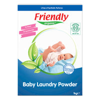 Friendly Organic 1000gm Baby Laundry Detergent Powder, White_1