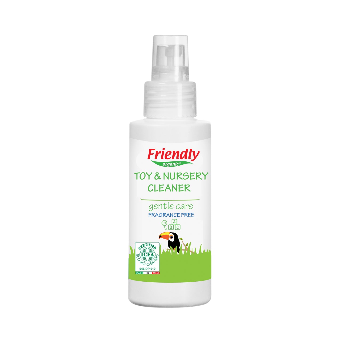 Friendly Organic Fragrance Free Toy & Nursery Cleaner, Clear