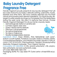 Friendly Organic Fragrance Free Baby Laundry Detergent, White_7