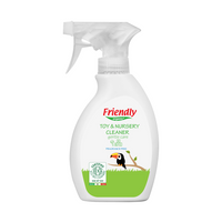 Friendly Organic Fragrance Free Toy & Nursery Cleaner, Clear_2