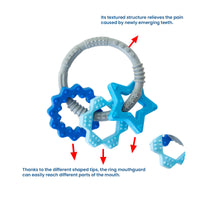 BABYJEM SILICON RING TEETHER / BLUE_3