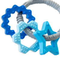 BABYJEM SILICON RING TEETHER / BLUE_4