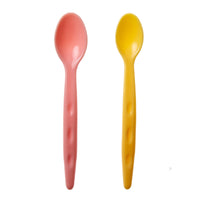 BABYJEM BABY FOOD SPOON 2 PCS/PINK-YELLOW_1