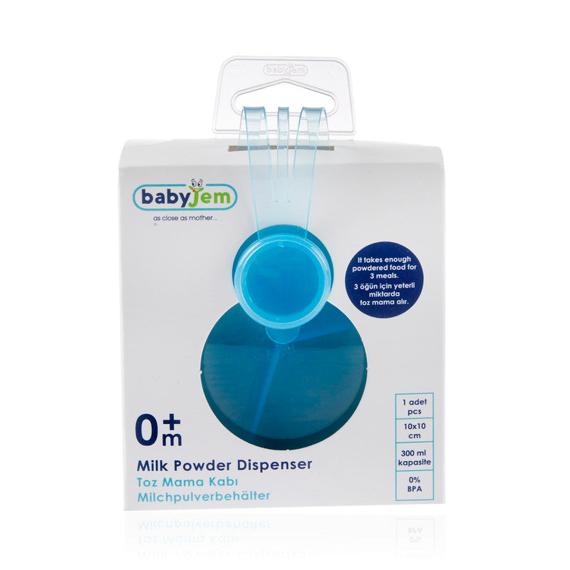 BABYJEM POWDER FOOD CONTAINER BLUE