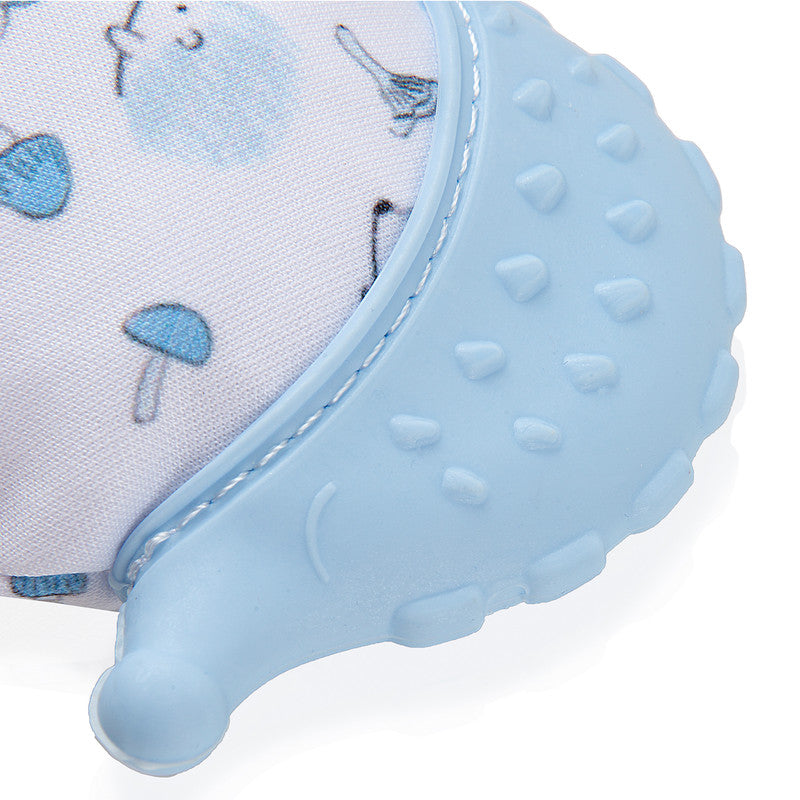 BABYJEM BABY TEETHERING GLOVES /HEDGEHOG / BLUE