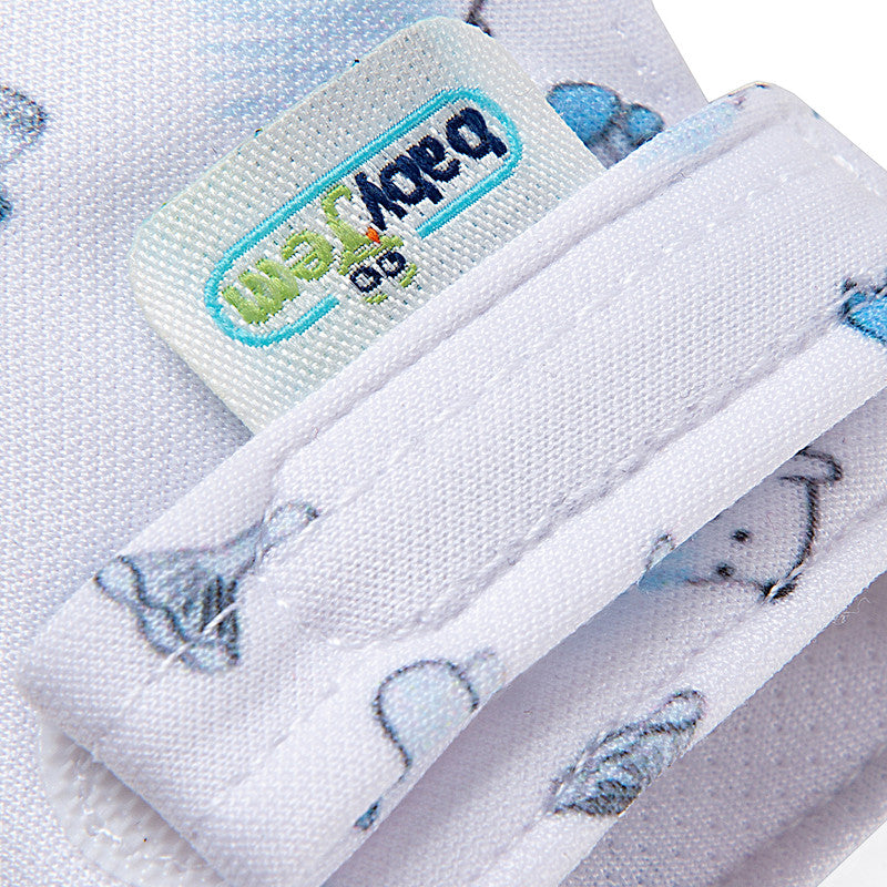 BABYJEM BABY TEETHERING GLOVES /HEDGEHOG / BLUE