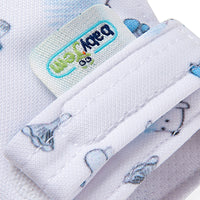 BABYJEM BABY TEETHERING GLOVES /HEDGEHOG / BLUE_5