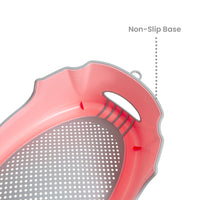 BABYJEM BABY BATH SUPPORT WITH SOFT TOUCH MATERIAL / P?NK COLOR_5