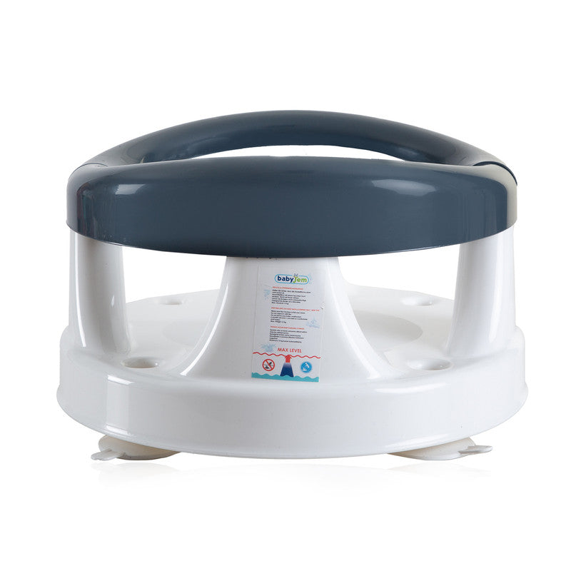 BABYJEM ANTI-SLIP BABY BATH & SLEEPING SEAT ANTHRACITE