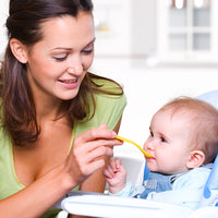 BABYJEM BABY FOOD SPOON 2 PCS/GREEN-YELLOW_2