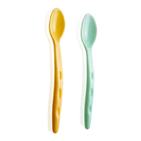 BABYJEM BABY FOOD SPOON 2 PCS/GREEN-YELLOW_4