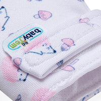 BABYJEM BABY TEETHERING GLOVES /HEDGEHOG / PINK_4
