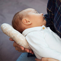 BABYJEM BREASTFEEDING PILLOW SALMON COLOR FLOWER_2