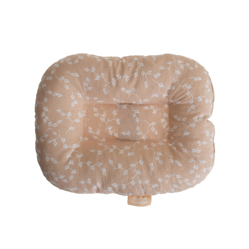 BABYJEM BREASTFEEDING PILLOW SALMON COLOR FLOWER