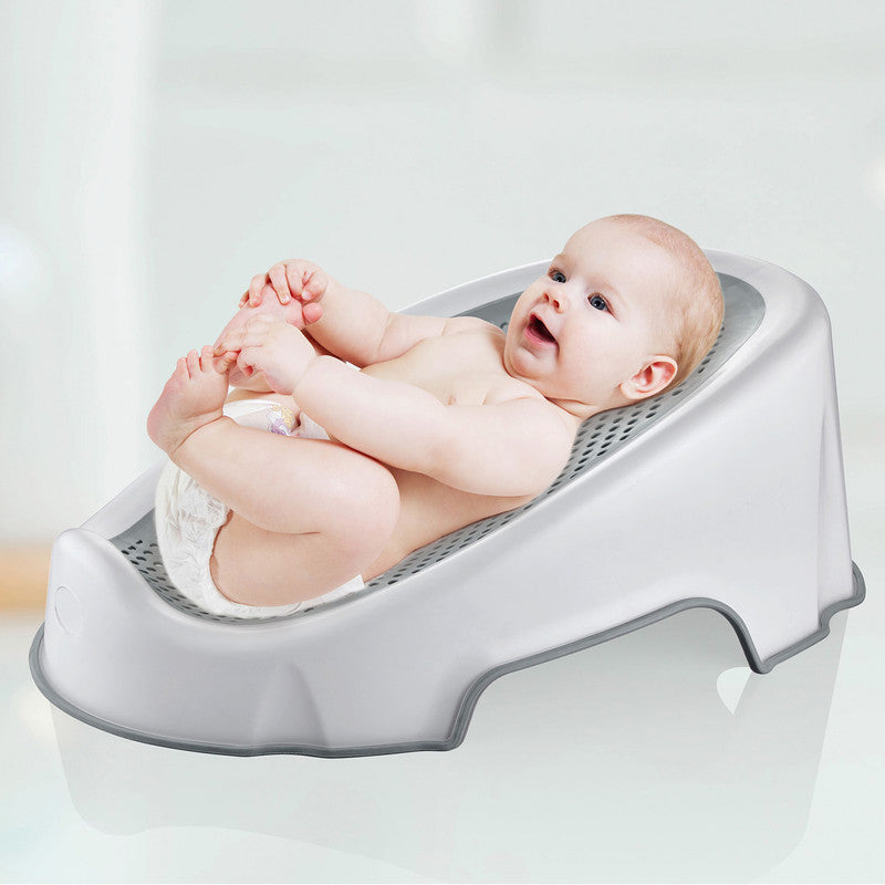 BABYJEM BABY BATH SUPPORT WITH SOFT TOUCH MATERIAL / WH?TE COLOR