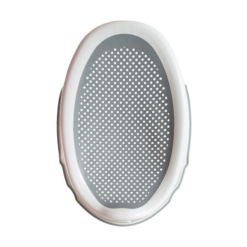 BABYJEM BABY BATH SUPPORT WITH SOFT TOUCH MATERIAL / WH?TE COLOR