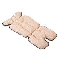 BABYJEM STROLLER AND HIGH CHAIR PAD SALMON FLOWER_1