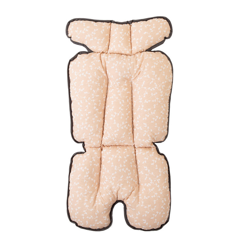 BABYJEM STROLLER AND HIGH CHAIR PAD SALMON FLOWER