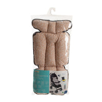 BABYJEM STROLLER AND HIGH CHAIR PAD SALMON FLOWER_7