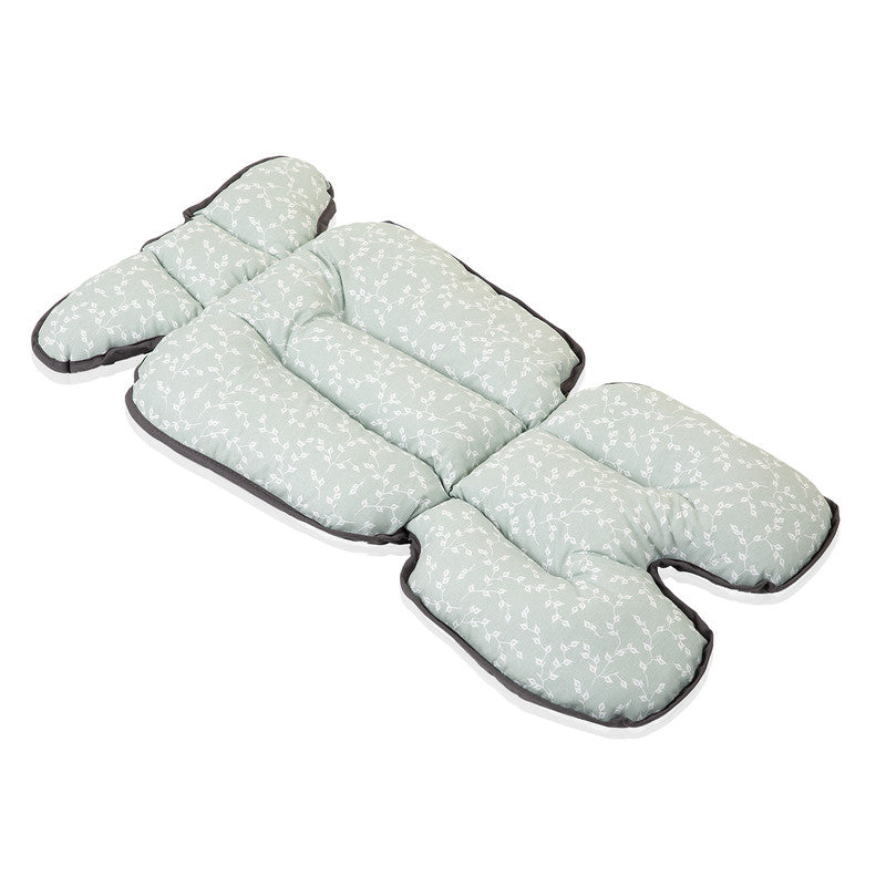 BABYJEM STROLLER AND HIGH CHAIR PAD BLUE FLOWER