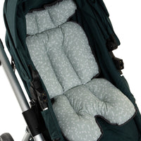 BABYJEM STROLLER AND HIGH CHAIR PAD BLUE FLOWER_3