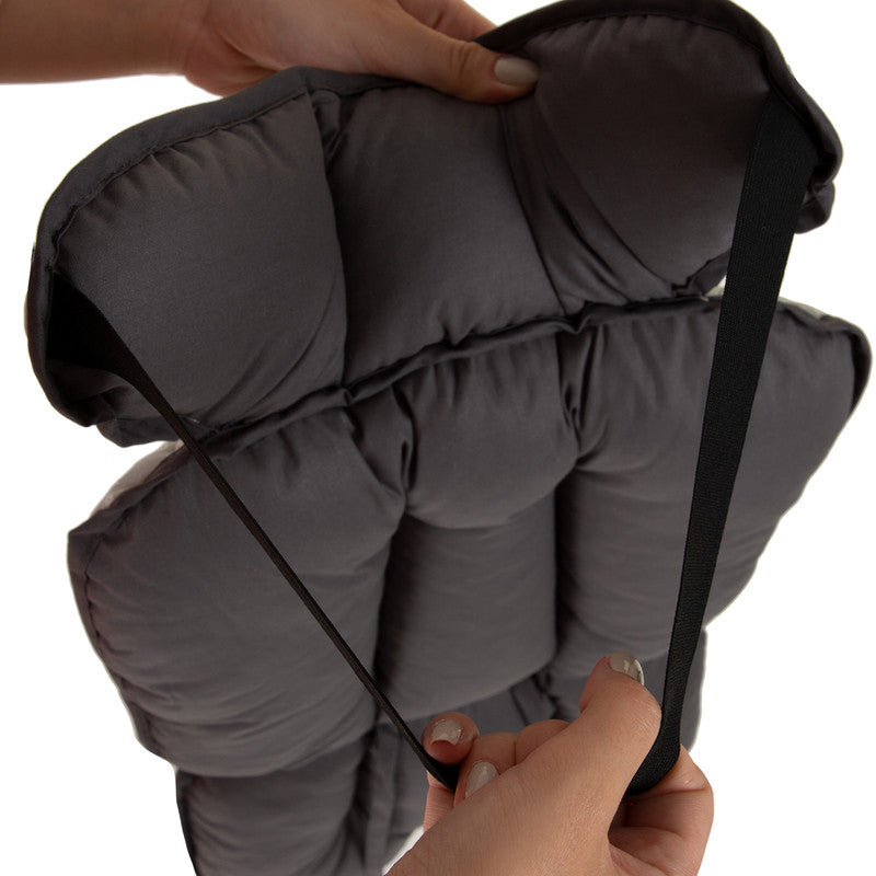 BABYJEM STROLLER AND HIGH CHAIR PAD BLUE FLOWER