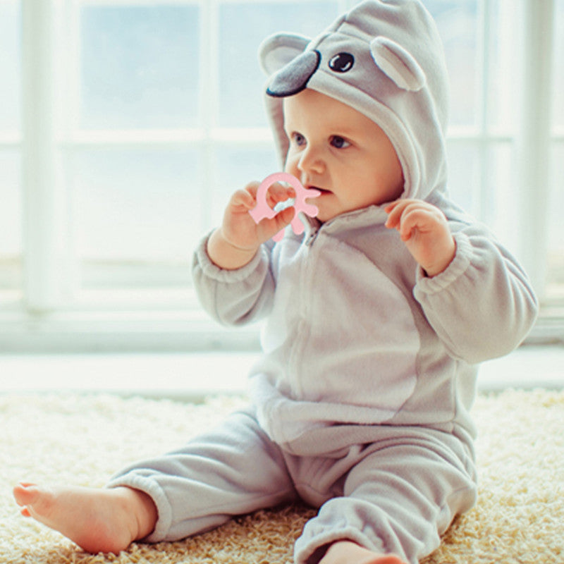 BABYJEM BABY TEETHERING GLOVES /OCTOPUS / PINK