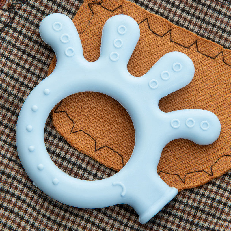 BABYJEM BABY TEETHERING GLOVES /OCTOPUS / BLUE