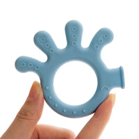 BABYJEM BABY TEETHERING GLOVES /OCTOPUS / BLUE_3