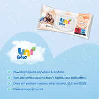 Uni Baby Family Wipes - 100 pcs_4