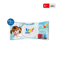 Uni Baby Active Wipes - 72 pcs_1