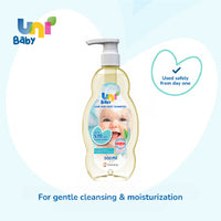 Uni Baby Hair and Body Shampoo Skin Moisturization 500 ml_2