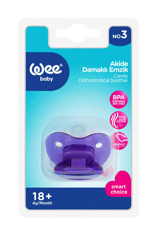Wee Baby - Candy Body Orthodontic Soother 18 Months+