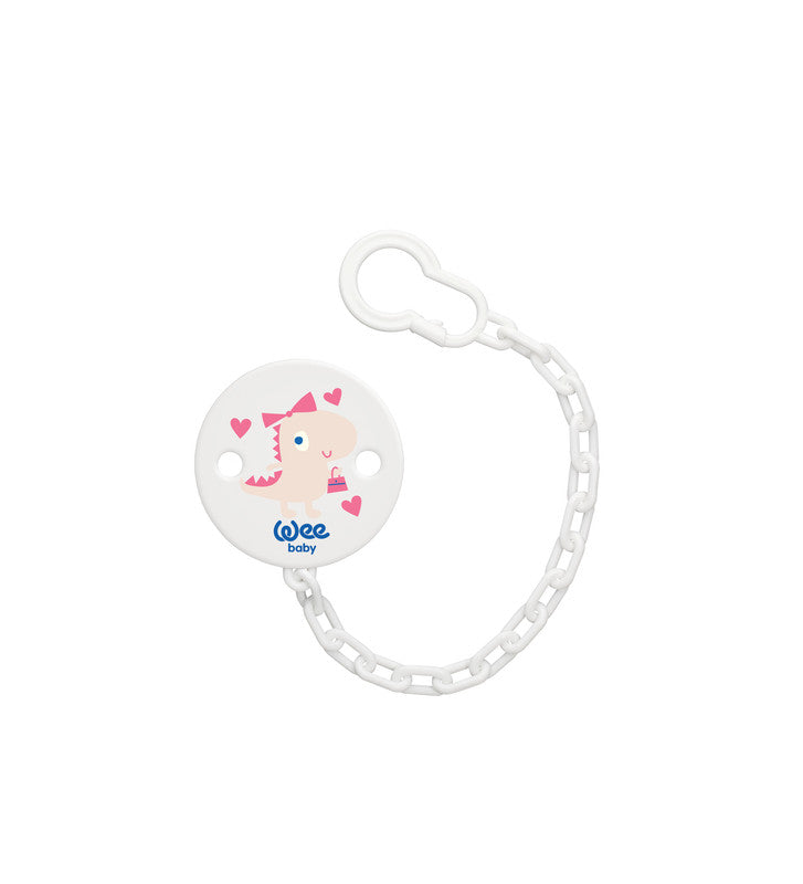 Wee Baby Patterned Soother Chains, 0+ Months