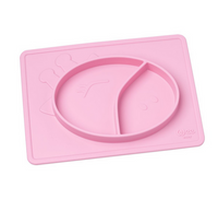 Wee Baby -Silicone Placemat Plate Pack of 4, Assorted Colors_1