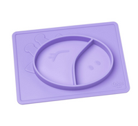 Wee Baby -Silicone Placemat Plate Pack of 4, Assorted Colors_3