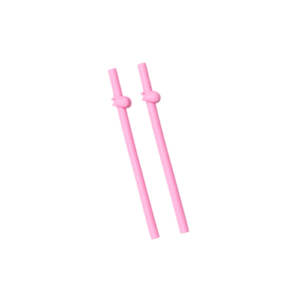 Wee Baby Silicone Straw, 1+ Year, 2 Pieces 12 Months+