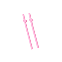 Wee Baby -Silicone Double Straw Pack of 4, Assorted Colors_1