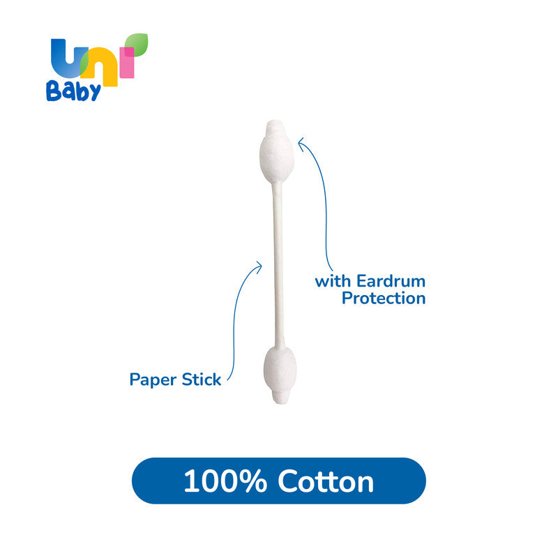 Uni Baby Cotton Swab 60 pcs