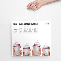 Comotomo - Baby Bottle Bundle Pink_13