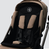 Hamilton by Yoop Spin (Rose Gold Frame) Baby Stroller - Khaki_6