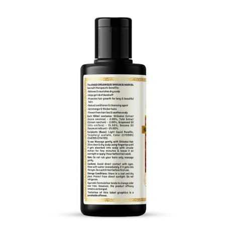 Khadi Organique Shikakai Hair Oil 210ml