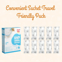 Simply Fils Baby Cereal with Jasmine Rice & Milk 10 Single Serve Infant Cereal Sachets, 6-36 Months, Fortified with Vitamins & Minerals-250gm_2