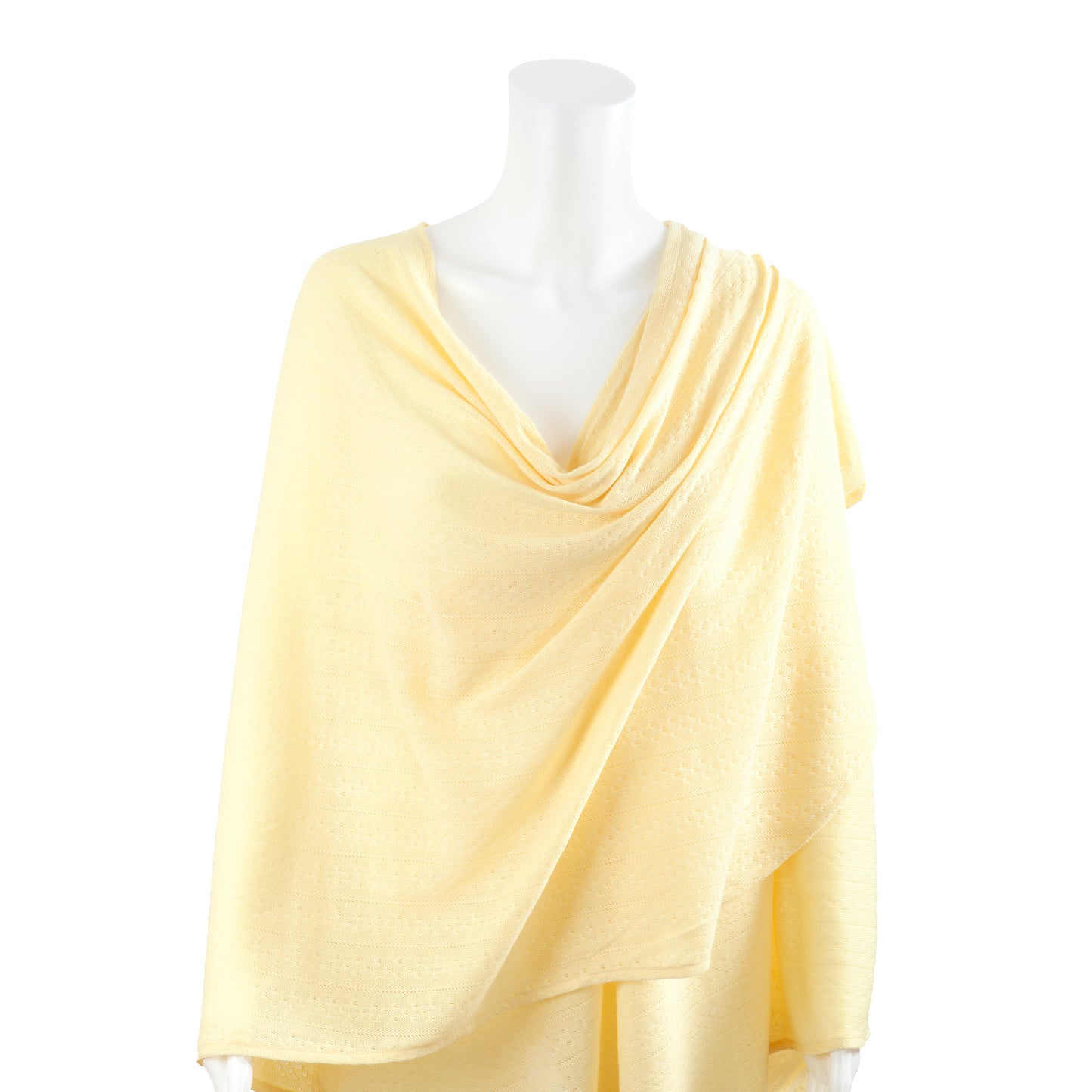 Bebitza - Textured Knit Nursing Cover - Yellow