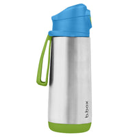 b.box Insulated Sport Spout Drink & Water Bottle | Tilt and Sip |Keeps Drinks Cold up to 15hrs, Warm up to 8hrs | 500ml/16.9( ocean breeze)_2