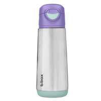 b.box Insulated Sport Spout Drink & Water Bottle | Tilt and Sip |Keeps Drinks Cold up to 15hrs, Warm up to 8hrs | 500ml/16.9( indigo rose)_1